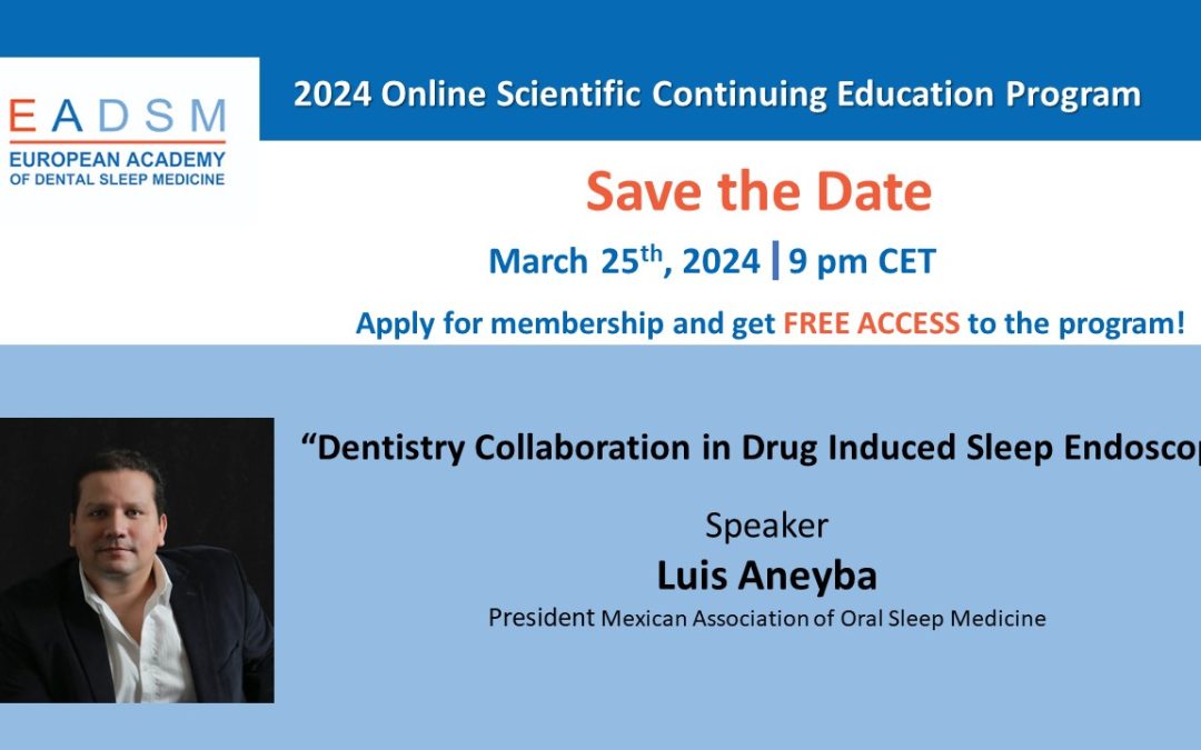 Dentistry Collaboration in Drug Induced Sleep Endoscopy with Luis Aneyba